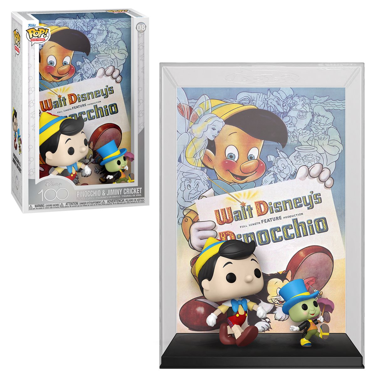 Funko Pop Movie Posters: Disney - Pinocchio