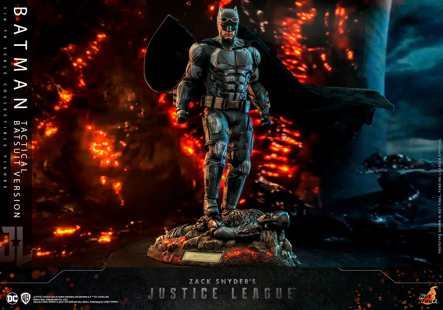 Hot Toys Television Masterpiece Series: DC Justice League Zack Snyders - Batman Escala 1/6