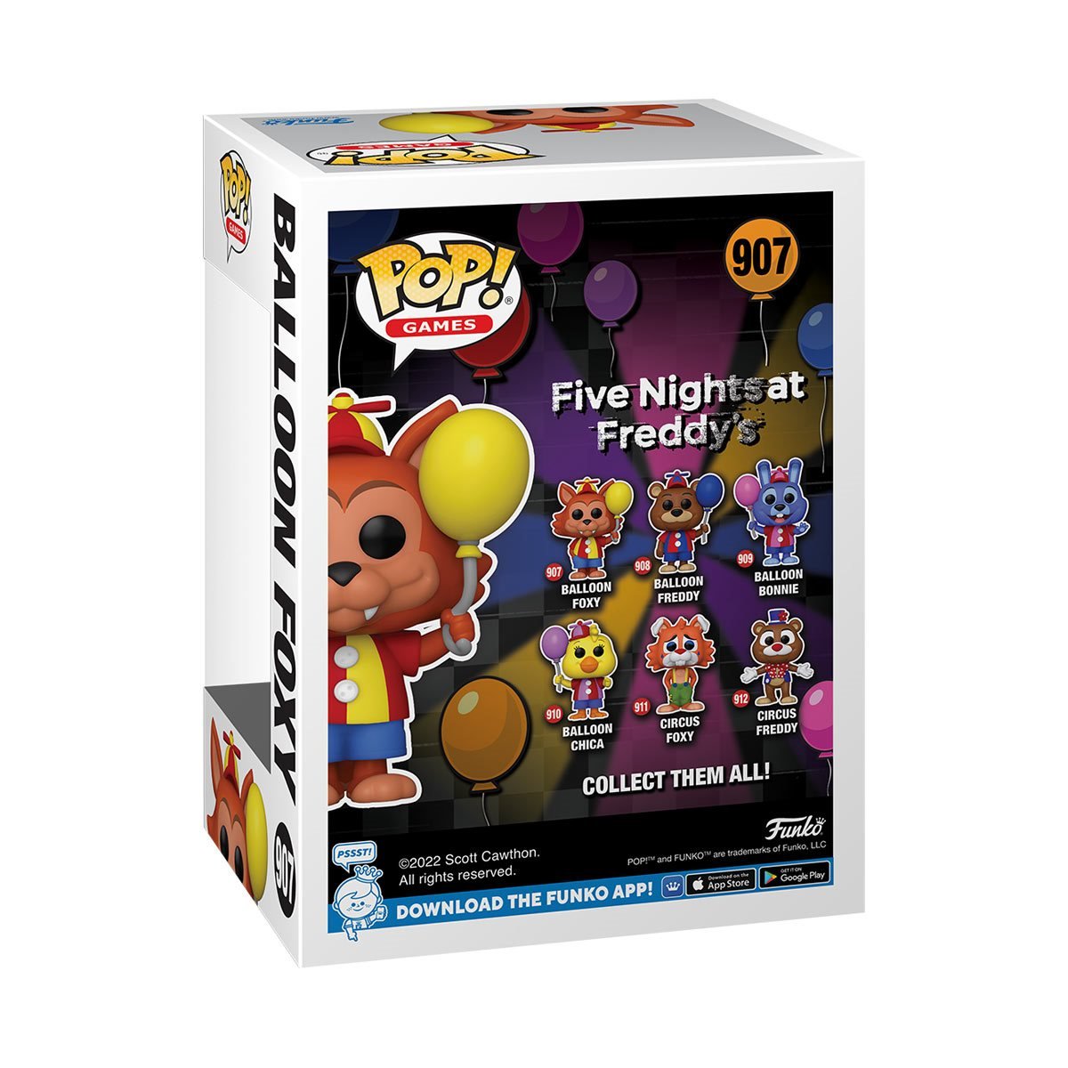 Funko Pop Games: Five Nights at Freddys - Foxy con Globo