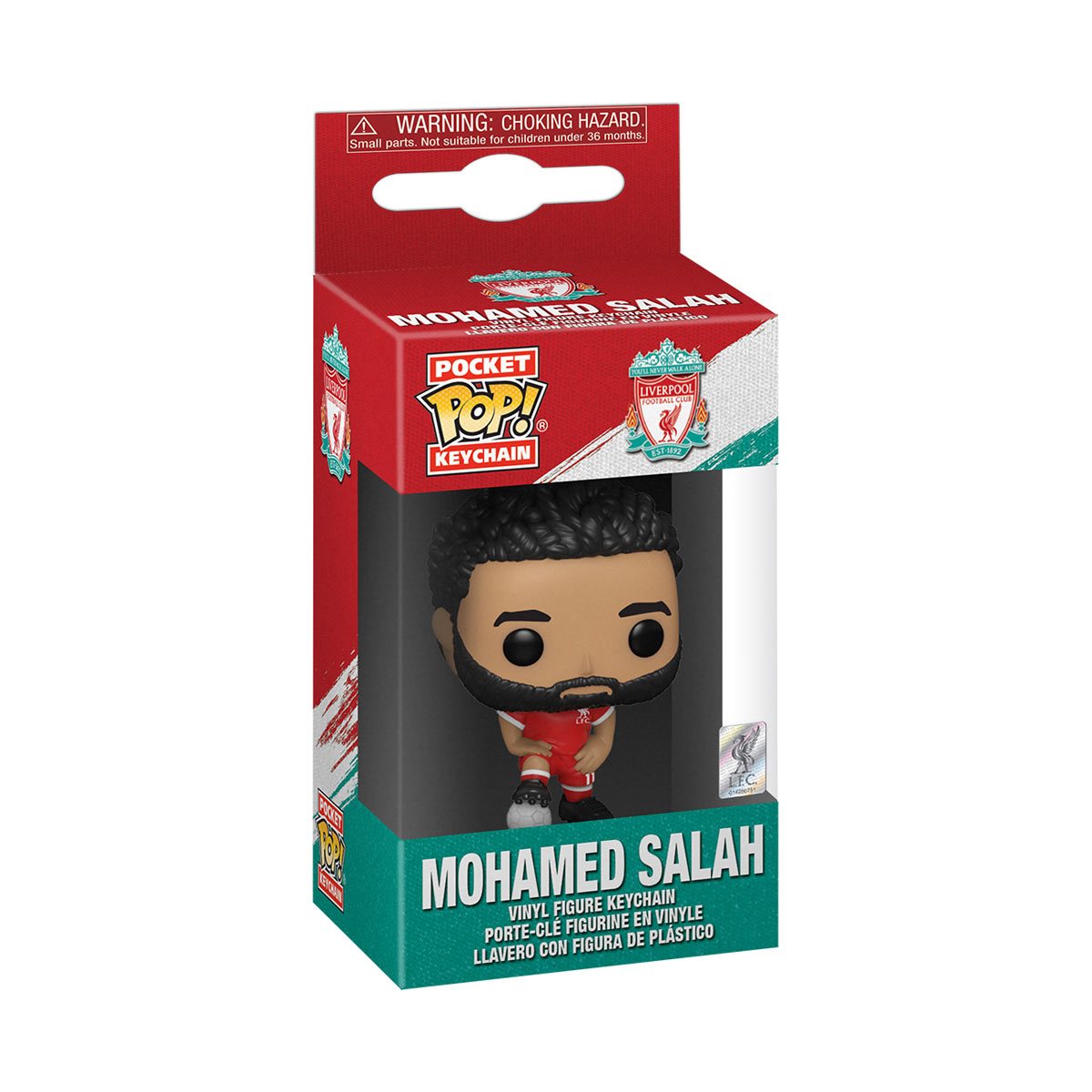 Funko Pop Keychain: Liverpool - Mohamed Salah Llavero