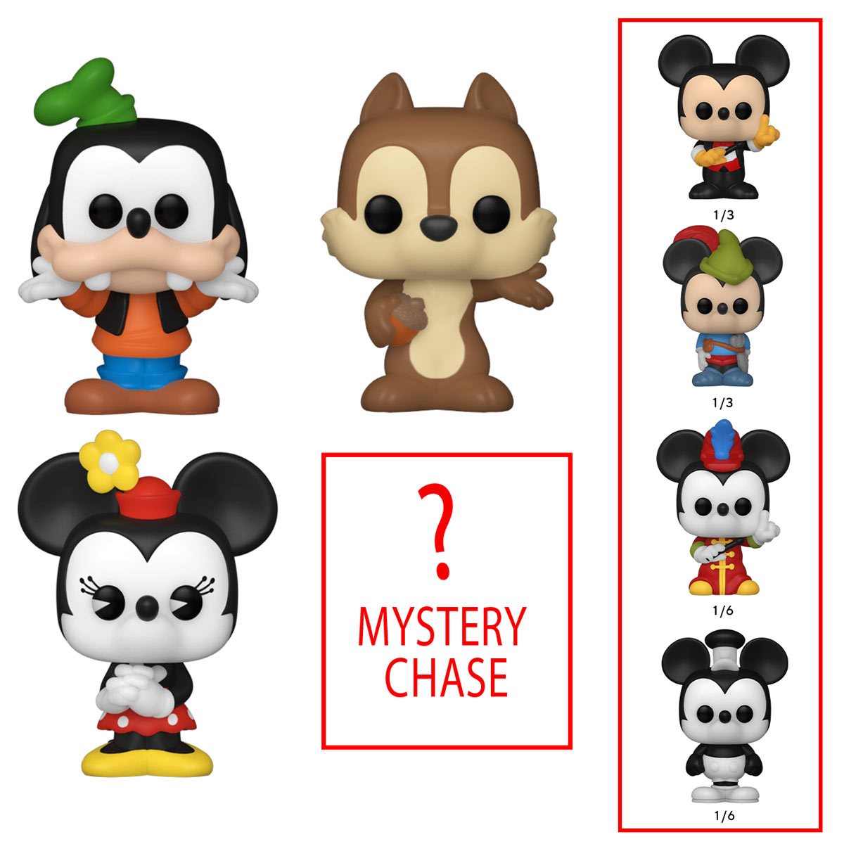 Funko Bitty Pop: Disney - Goofy 4 Pack
