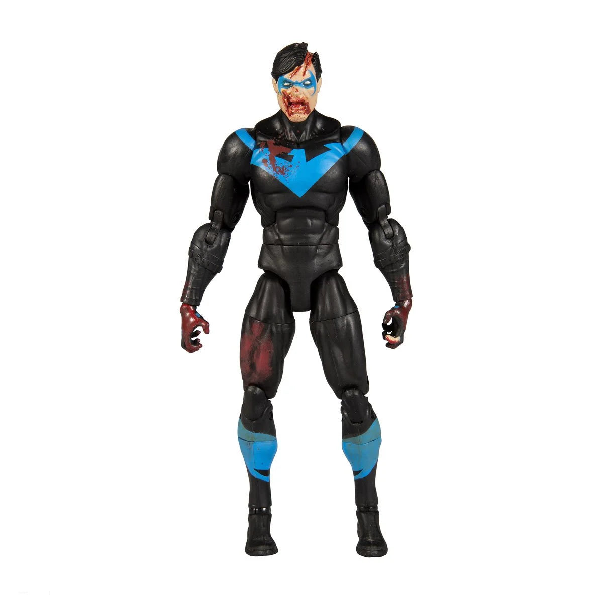 DC Direct Figura de Accion: DC Essentials DCeased - Nightwing Zombie 7 Pulgadas