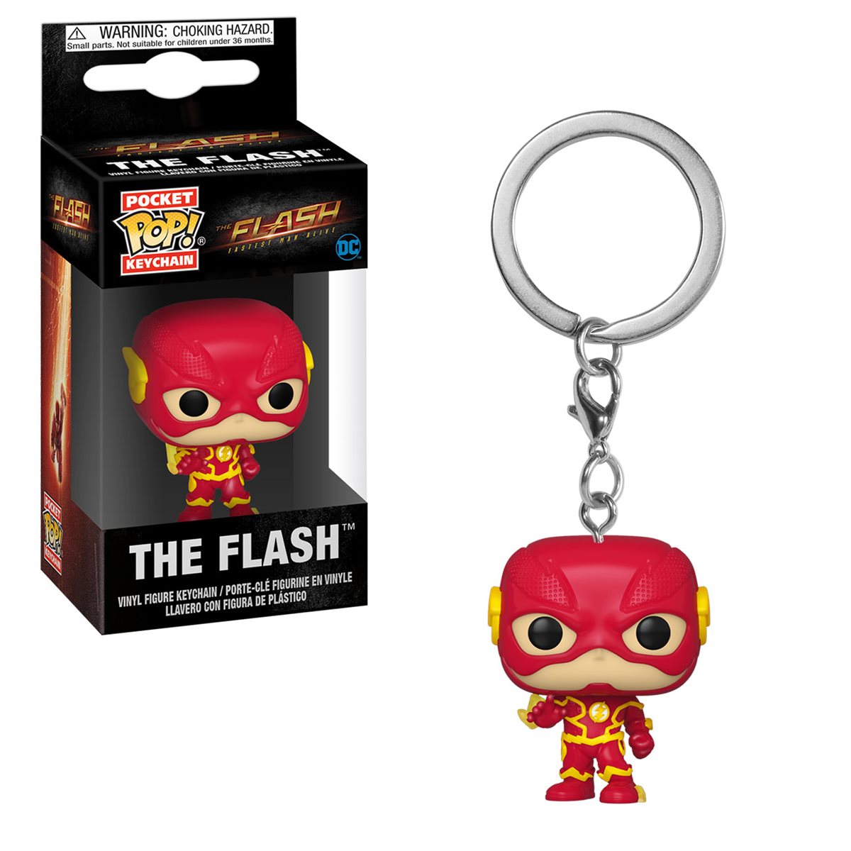 Funko Pop Keychain: The Flash - The Flash Llavero