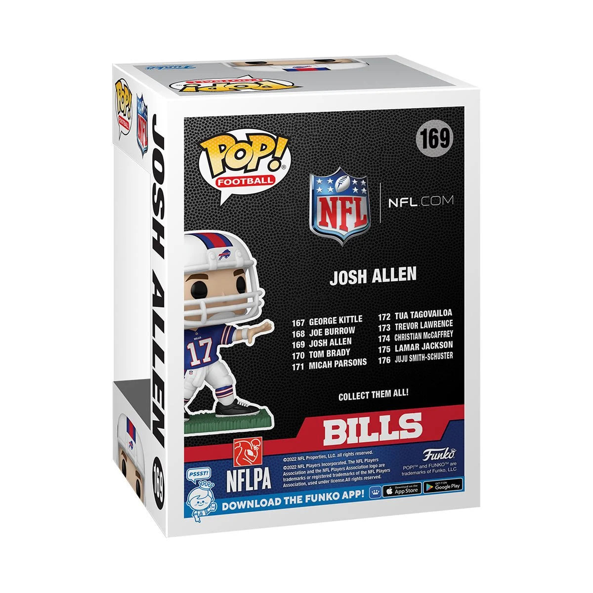 Funko Pop NFL: Bills - Josh Allen Jersey Visitante