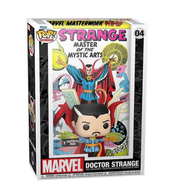 Funko Pop Comic Cover: Marvel - Doctor Strange Exclusivo Distritomax