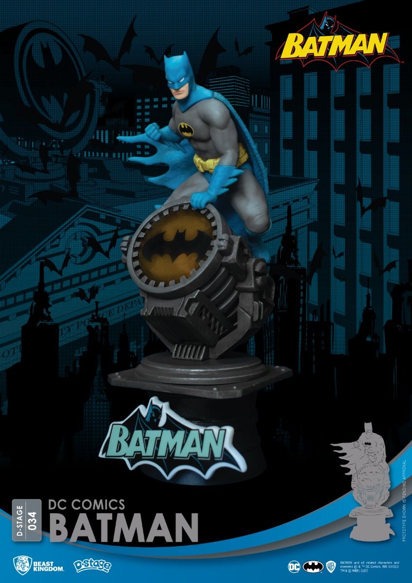Beast Kingdom Diorama Stage DC: DC Comics - Batman