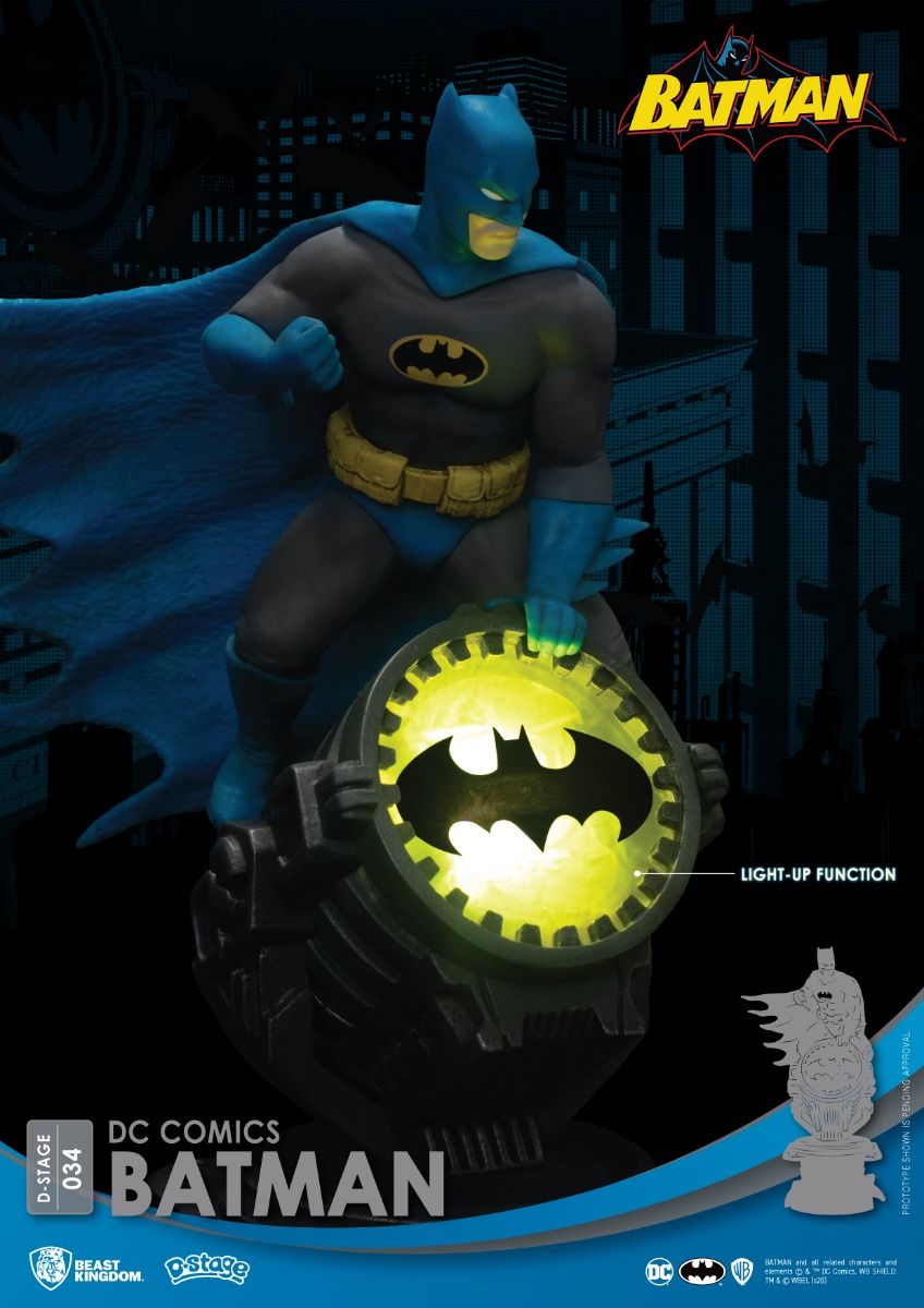 Beast Kingdom Diorama Stage DC: DC Comics - Batman