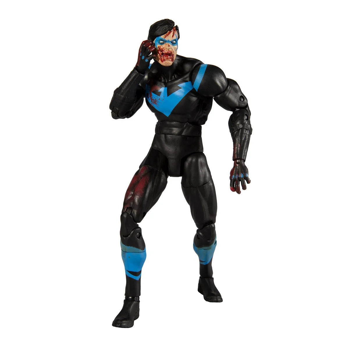 DC Direct Figura de Accion: DC Essentials DCeased - Nightwing Zombie 7 Pulgadas