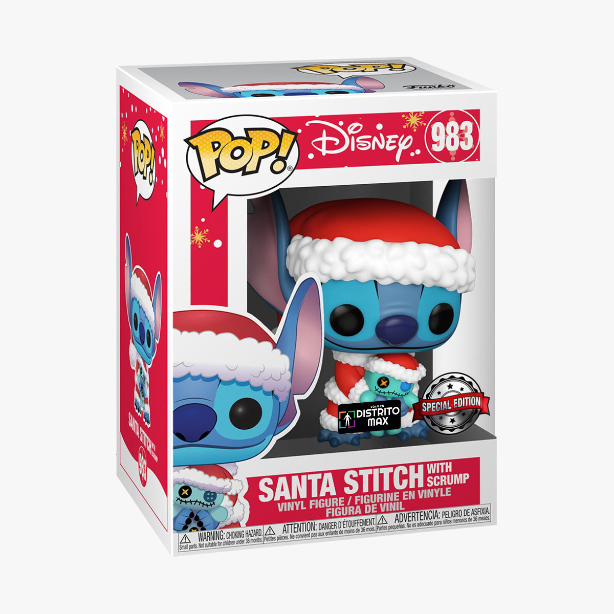 Funko Pop Disney: Lilo y Stitch - Stitch Sonriente — Distrito Max