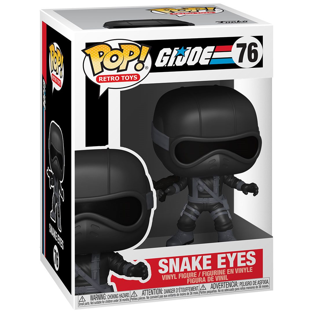 Funko Pop Retro Toys: GI Joe - Snake Eyes