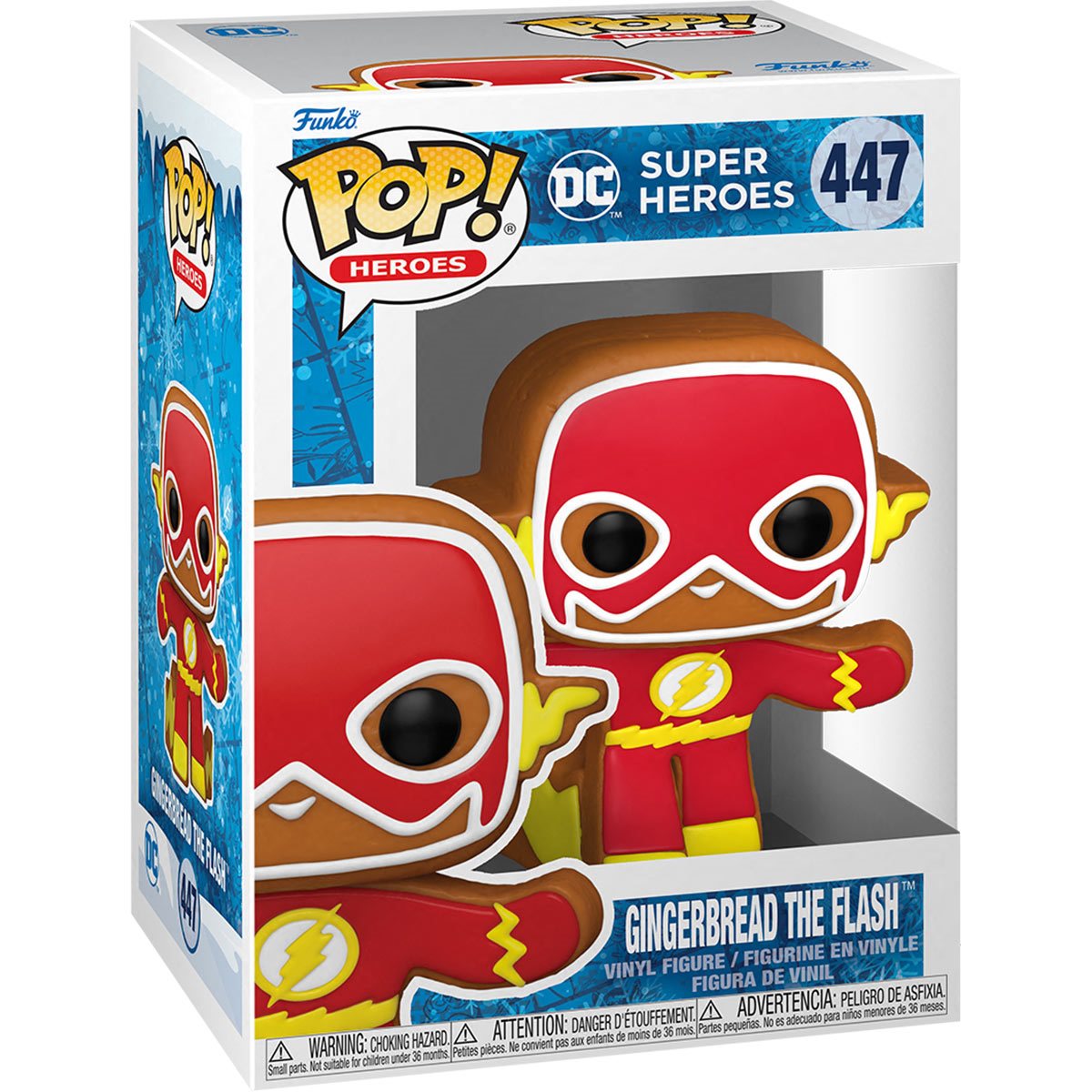 Funko Pop Heroes: DC Navidad - Flash Galleta de Jengibre