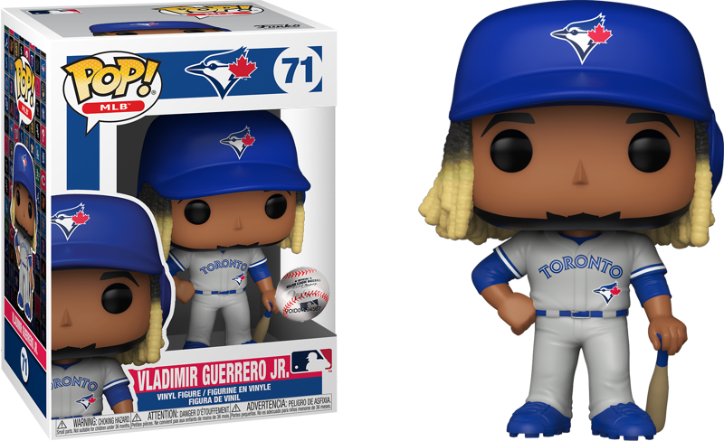 Funko Pop MLB: Blue Jays - Vladimir Guerrero Jr. Uniforme Visitante