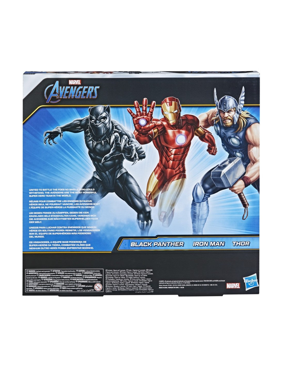 Marvel - Los Vengadores - Pack de figuras Titan Hero, Marvel