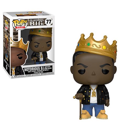 Funko Pop Rocks: Music - Notorious BIG Crown