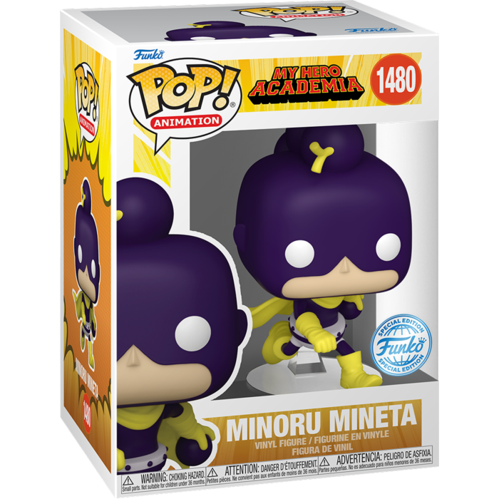 Funko Pop Animation: My Hero Academia - Minoru Mineta Exclusivo