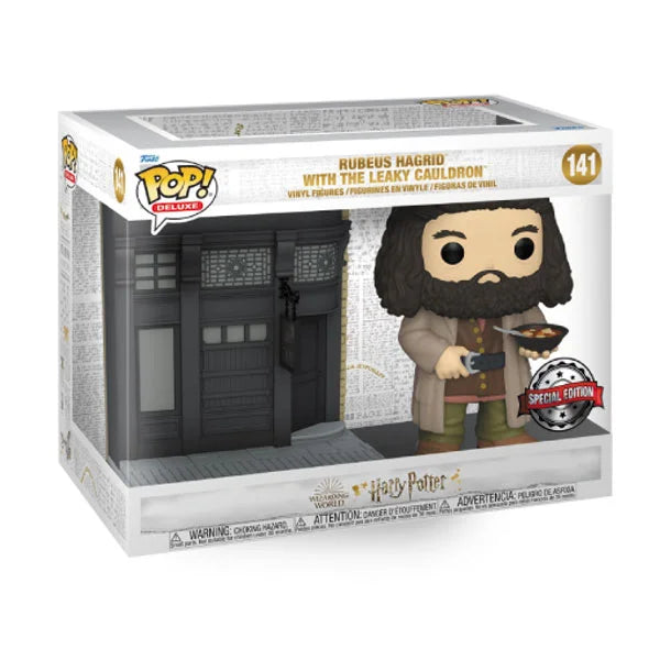 Funko Pop Deluxe: Harry Potter Diagon Alley - Hagrid En El Caldero Chorreante Exclusivo