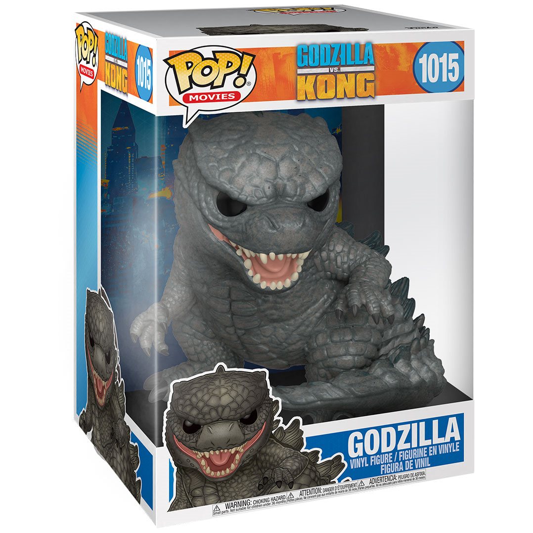 Funko Pop Movies: Godzilla Vs Kong - Godzilla de 10 Pulgadas