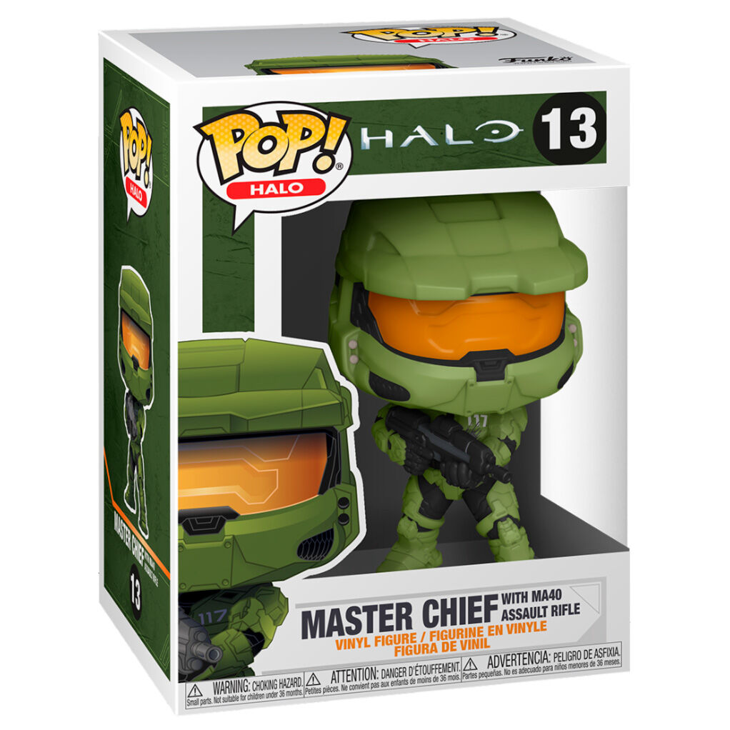 Funko Pop Games: Halo Infinite - Master Chief con Rifle MA40