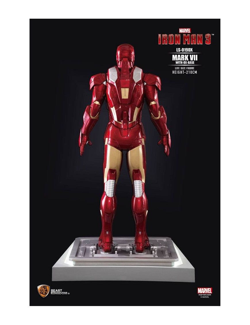Beast Kingdom Life Size Marvel: Iron Man 3 - Mark VII Deluxe Escala 1/1