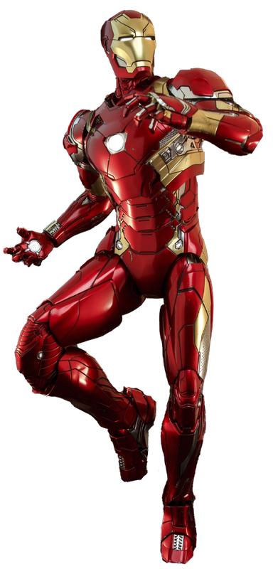 Hot Toys Movie Masterpiece Series Diecast: Marvel Captain America Civil War - Iron Man Mark 46 Exclusivo Escala 1/6