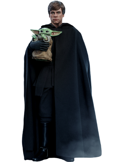Hot Toys DX Series: The Mandalorian- Luke Skywalker Edicion Estandar Escala 1/6
