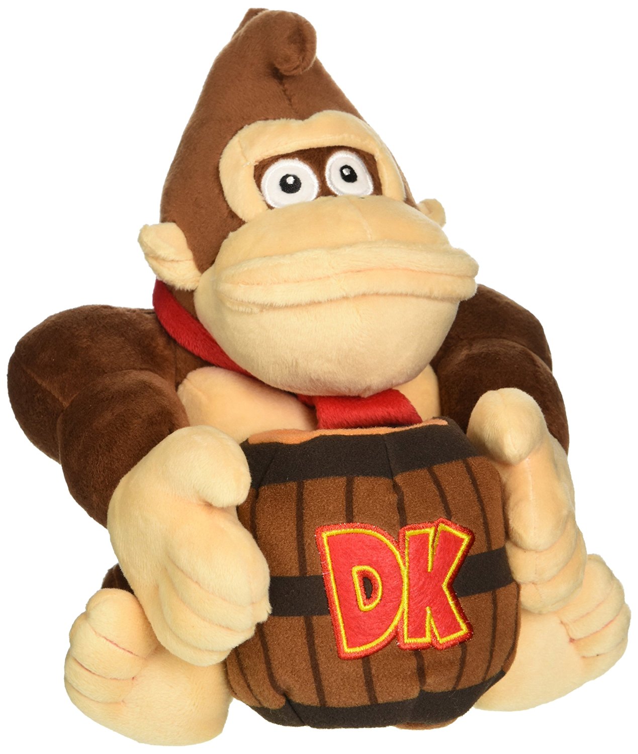 Little Buddy: Nintendo Peluche - Donkey Kong con Barril 8 Pulgadas
