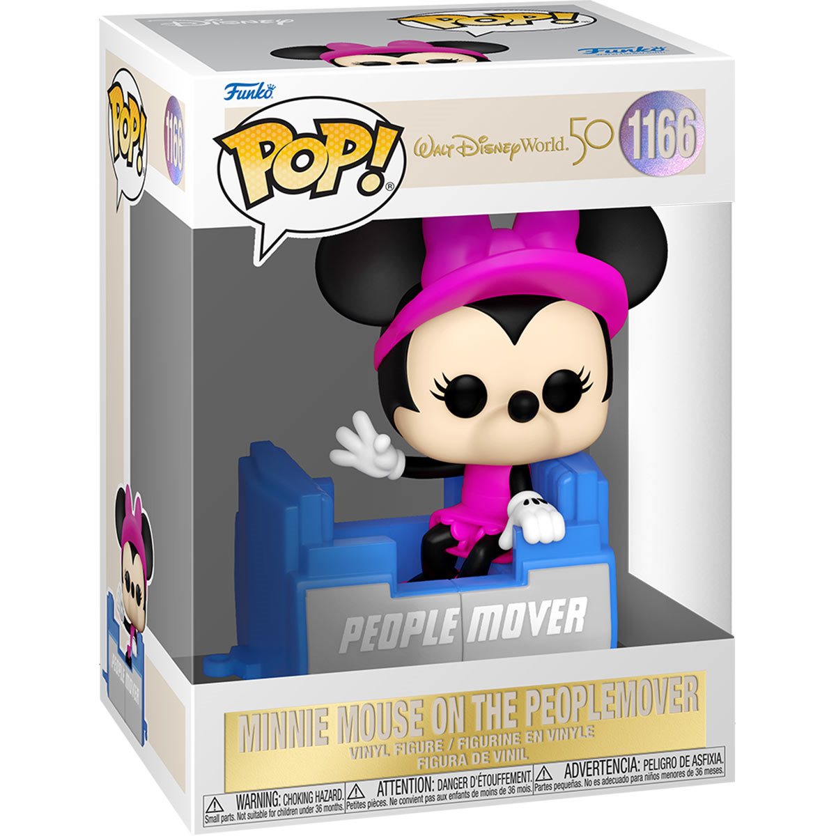 Funko Pop Disney: Walt Disney World 50 Aniversario - People Mover Minnie