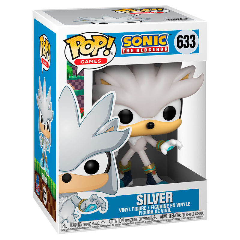 Funko Pop Games: Sonic 30 Aniversario - Silver El Erizo