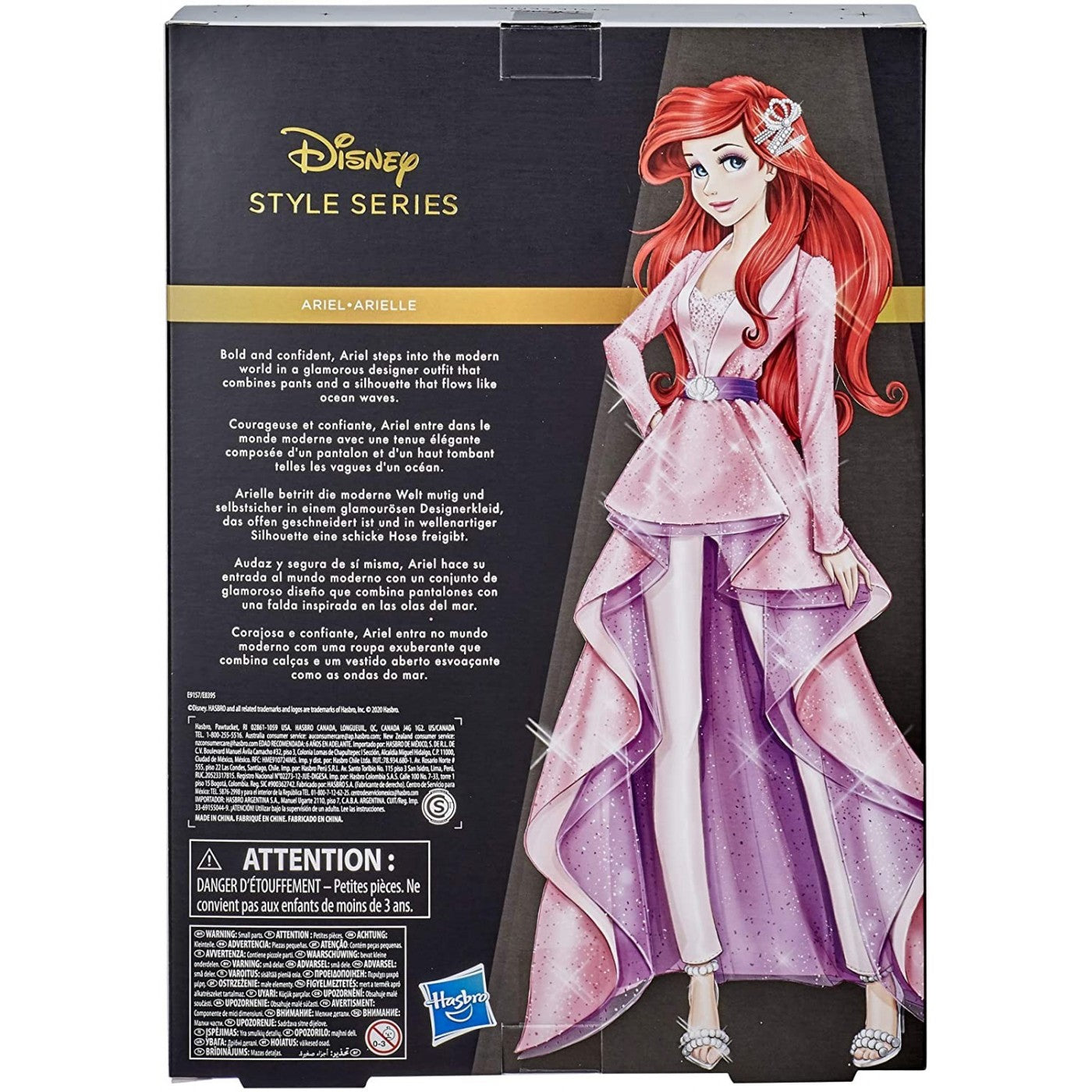 Disney Princess Style Series: Princesas - Ariel Muñeca