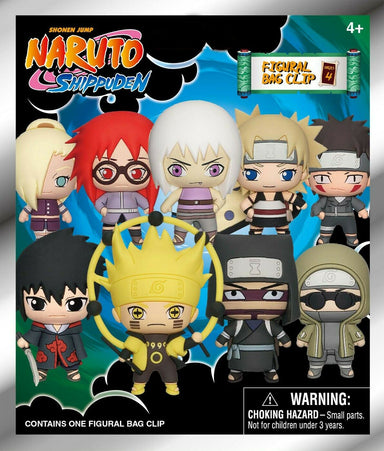 Monogram Llavero 3D para Mochila: Naruto Shippuden - Figura Sorpresa Series 4