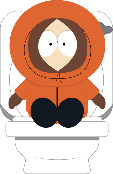 Youtooz Animation: South Park - Kenny en el inodoro