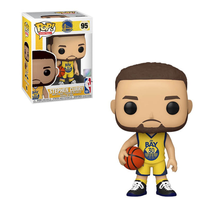 Funko Pop NBA: Golden State Warriors - Steph Curry Uniforme Alterno