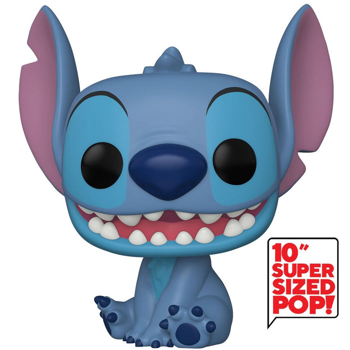 Funko Pop Jumbo: Lilo y Stitch - Stitch Jumbo de 10 Pulgadas