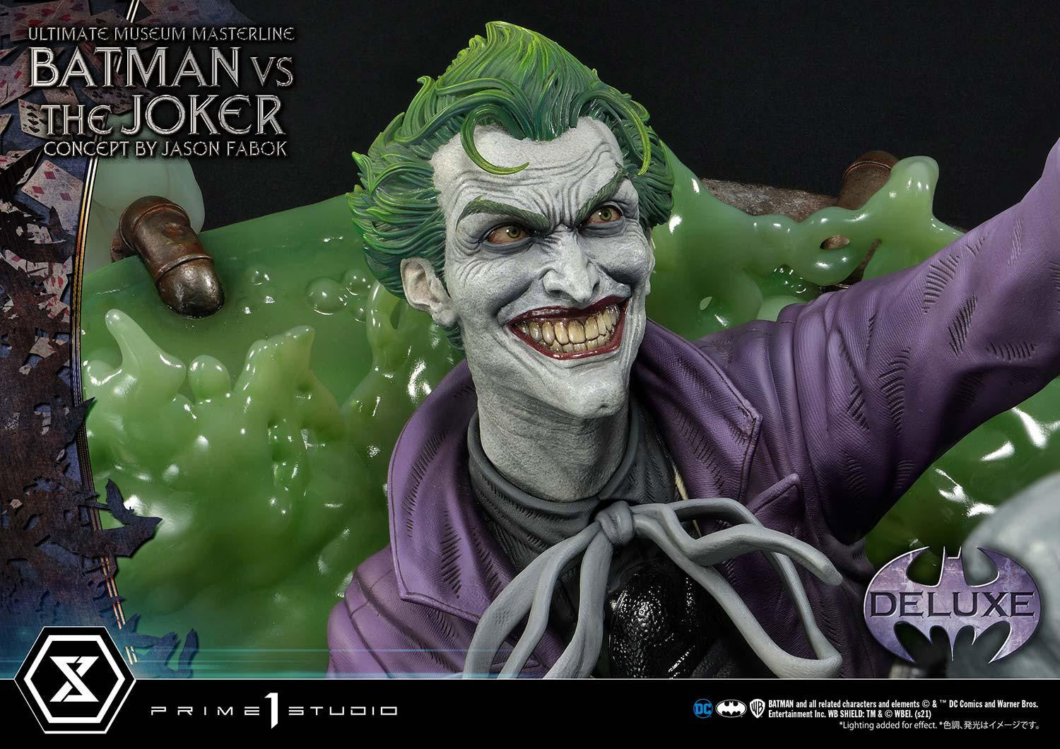 Prime1 Ultimate Museum Masterline: DC Batman vs Joker Deluxe Escala 1/3