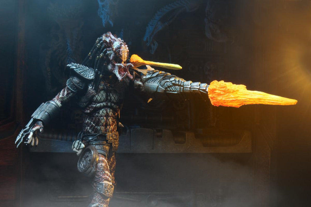 NECA Figura de Accion Ultimate: Depredador 2 - Guardian Depredador 7 Pulgadas
