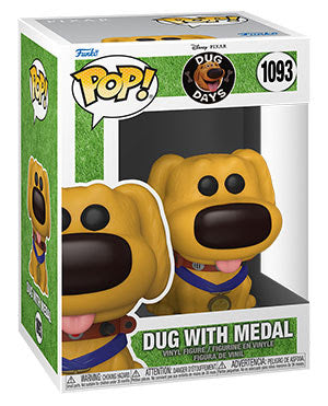 Funko Pop Disney: Dug Days - Dug con Medalla
