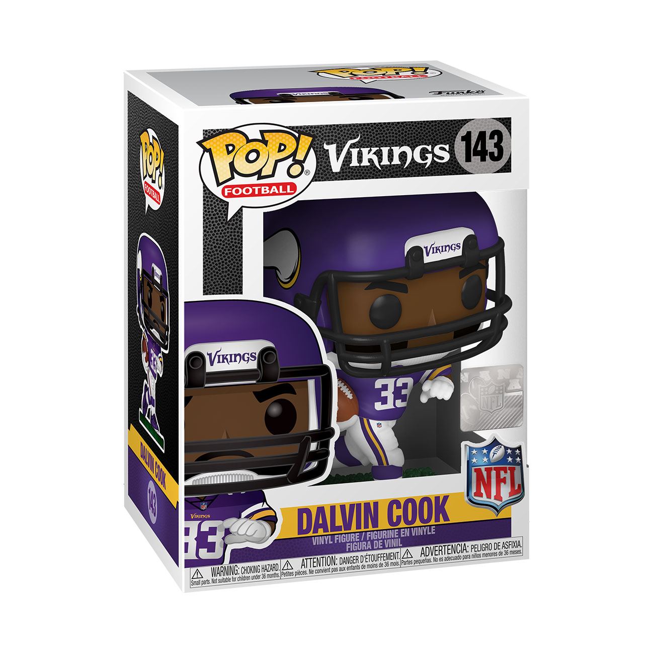 Funko Pop NFL: Vikingos de Minnesota - Dalvin Cook